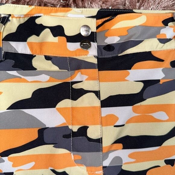 Slazenger Camo Golf Skort Skirt with Shorts Women's Multicolor Pockets sz 8 EUC - Picture 4 of 8